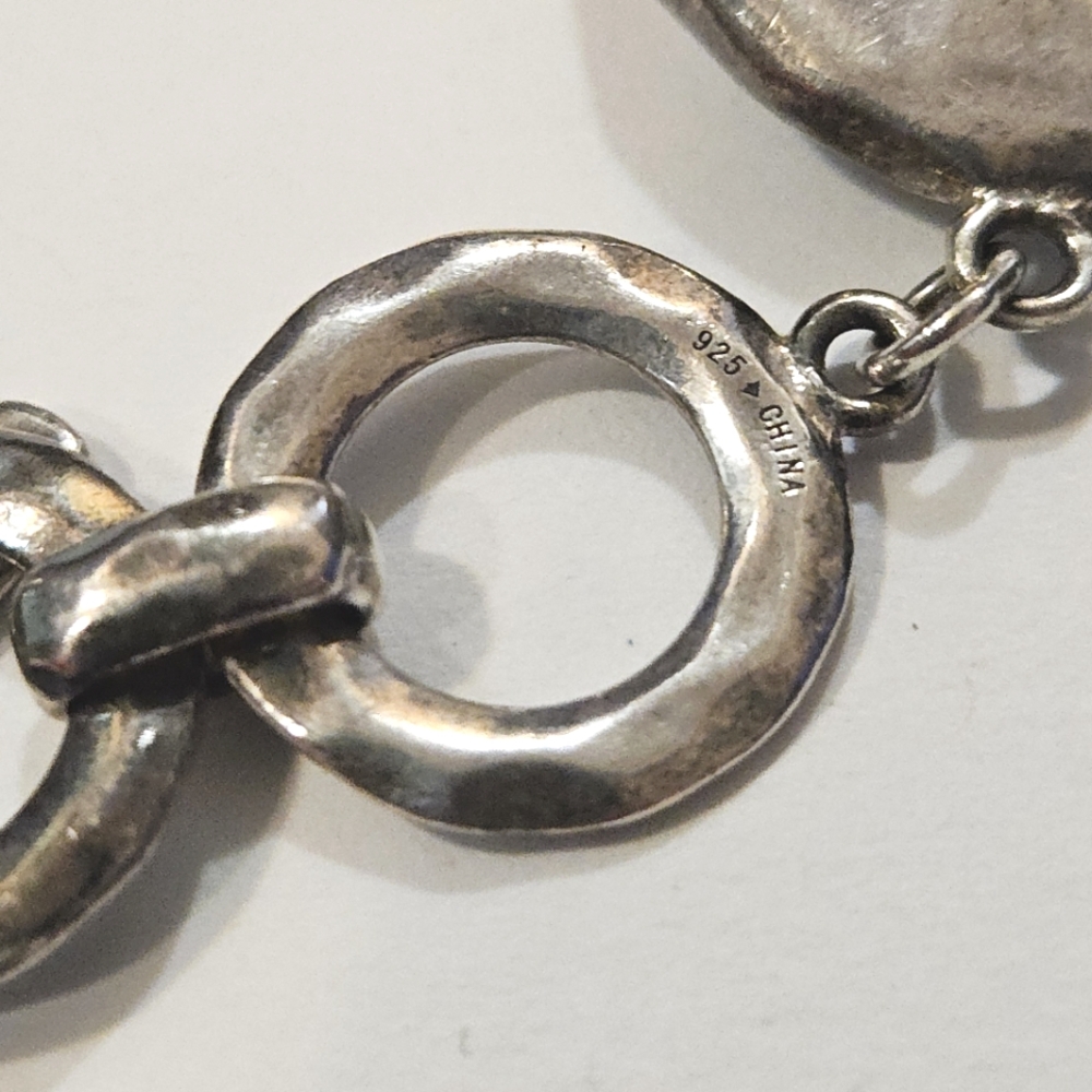 Silpada Sterling Silver and Leather Speed of Light Bracelet B2183 - Picture 3 of 5